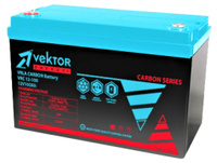 АКБ 12V 100Ач "Vektor Battery VRC 12-100" 330х171х216