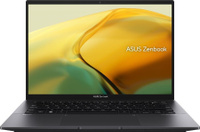 Ноутбук Asus Zenbook 14 UM3402YA-KP601 Ryzen 5 7530U 16Gb SSD512Gb AMD Radeon 14 IPS WQXGA (2560x1600) noOS, черный WiFi