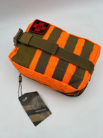 Сумка-аптечка тактическая оранжевая отрывная “RECOVERY KIT / GJP” оптом