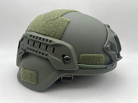 ШЛЕМ ТАКТИЧЕСКИЙ БАЛЛИСТИЧЕСКИЙ композитный ACH (advanced combat helmet) MICH NIJ IIIA Ops-Core/ цвет «олива»/ класс