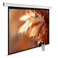Экран настенно-потолочный рулонный 188x300см Cactus MotoExpert CS-PSME-300X188-WT, 16:10 с электроприводом белый