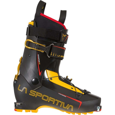 Ботинки skorpius cr alpine touring — 2024 г. La Sportiva, цвет black/yellow