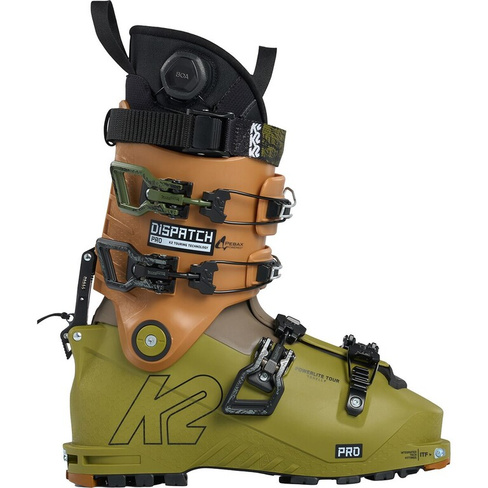 Лыжные ботинки dispatch pro — 2023 г. K2, цвет green/brown
