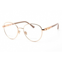 Jimmy Choo Мужские очки в прямоугольной оправе из медного и золотого металла JC296/G 0DDB 00