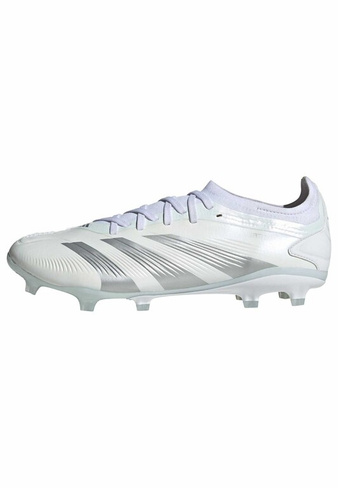 Футбольные бутсы с шипами Predator Pro Fg Adidas, цвет cloud white silver metallic cloud white