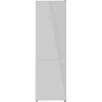 Отдельностоящий холодильник с инвертором Weissgauff WRK 2000 D Full NoFrost Inverter Grey Glass 3 года гарантии, LED-осв