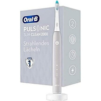 Зубная щетка Oral-B Pulsonic Slim Clean 2000 Sonic для взрослых, серая, Oral B