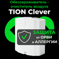 Обеззараживатель - очиститель воздуха Tion Clever TION