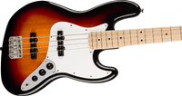 Squier Affinity Series Jazz Bass White Pickguard 3-Color Sunburst