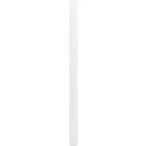 Угол для кухонного шкафа Инта 4x76.5 см Delinia ID МДФ цвет белый DELINIA ID