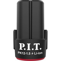 Батарея аккумуляторная P.I.T. OnePower PK12-1.5, 12В, 1.5Ач, Li-Ion