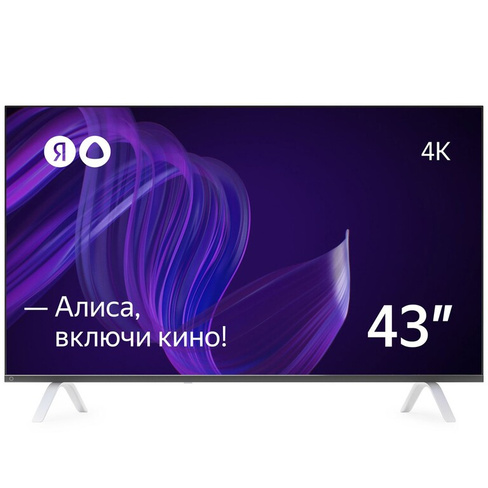 Ultra HD (4K) LED телевизор 43" Яндекс с Алисой (YNDX-00071)