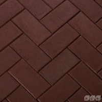 Клинкер тротуарный коричневый «Мюнхен» 200х100х50мм (540шт/10,8 кв.м.)