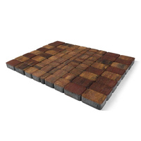 Плиты бетонные тротуарные Braer «Классико», Color Mix Мальва