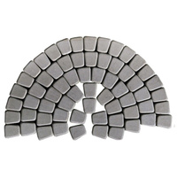 Тротуарная плитка Классико круговая, Серый, h=60 мм (11.4 м2)
