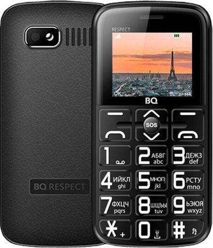 Мобильный телефон BQ 1851 Respect, 2 SIM, черный