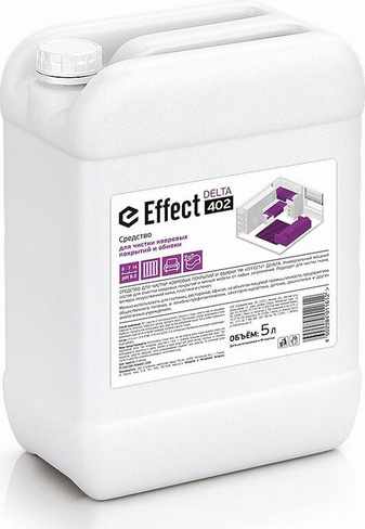 Бытовая химия Effect Шампунь для пенной очистки ковровых покрытий Delta 402 5 л