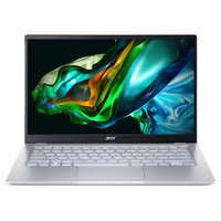 Ноутбук Acer Swift Go 14 SFG14-41-R2U2, Ryzen 5 7530U/16Gb/SSD512Gb/Vega7/14" FHD IPS/Windows11/серебристый
