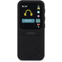 MP3 плеер Digma B5 flash 8ГБ черный