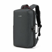 Спортивный рюкзак антивор Pacsafe Metrosafe X 16 серый объем 18 л, 30 х 10 х 44 см, скрытый карман на спинке, водоотталк