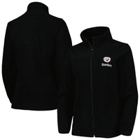 Женская черная куртка с молнией во всю длину Dunbrooke Pittsburgh Steelers Hayden Polar