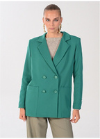Зеленая женская куртка People By Fabrika