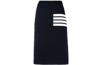 Thom Browne Женская повседневная длинная юбка, темно-синий