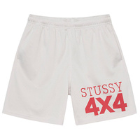 Сетчатые шорты Stussy 4X4 Bone