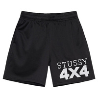 Сетчатые шорты Stussy 4X4, черные