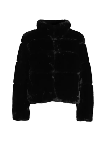 Пальто из искусственного меха «Ривьера» Milly, черный