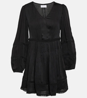 Мини-платье bethel с кружевной отделкой Velvet, черный