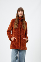 Женское плиточное пальто Koton, оранжевый
