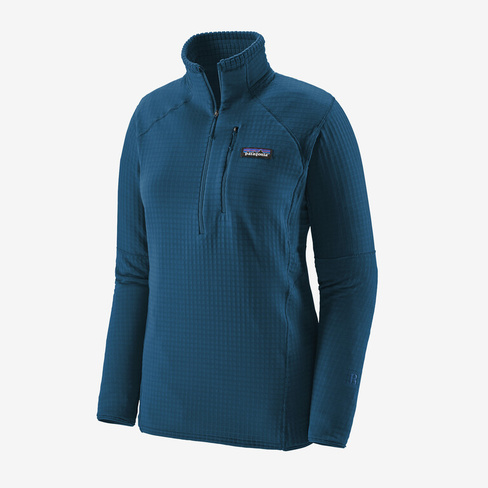 Женский флисовый пуловер R1 Patagonia, лагом синий