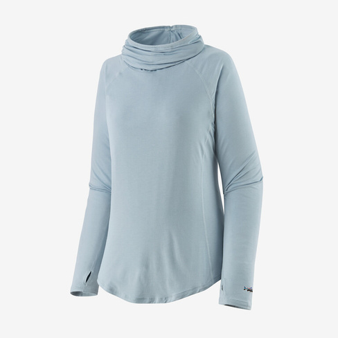 Женская рубашка Tropic Comfort из натурального материала UPF Patagonia, паровой синий