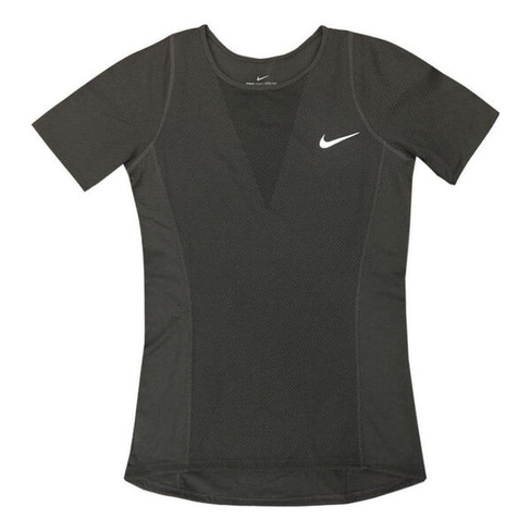 Футболка (WMNS) Nike Dri-FIT One Short Sleeve Top 'Grey', серый