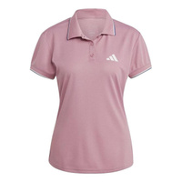 Футболка (WMNS) Adidas Clubhouse Classic Premium Tennis Polo Shirt 'Pink', розовый