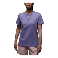 Футболка (WMNS) Air Jordan Make Them Look T-shirt 'Purple', фиолетовый