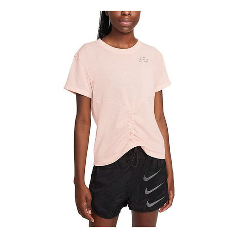 Футболка (WMNS) Nike Dri-FIT Run Division T-Shirts 'Orange', оранжевый