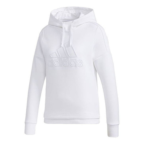 Толстовка (WMNS) adidas MUST HAVE Hooded Sweatshirt 'White', белый