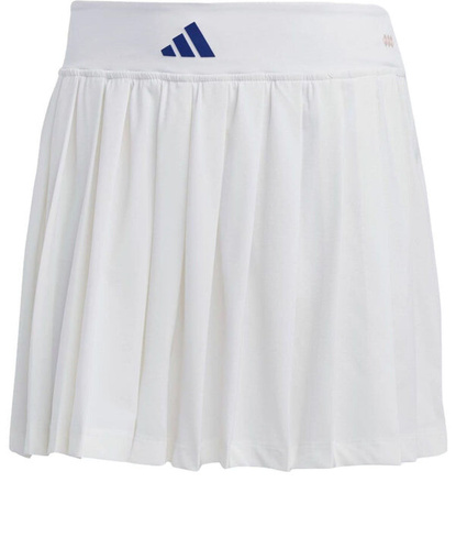 Юбка (WMNS) adidas Clubhouse Premium Classic Tennis Pleated Skirt 'White', белый