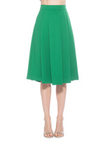Плиссированная юбка длиной до колена Theana Alexia Admor, зеленый