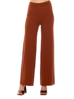 Широкие брюки Miles с высокой посадкой Alexia Admor, коричневый
