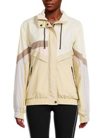 Куртка с цветными блоками на молнии спереди Noize, цвет Oyster