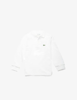 Рубашка-поло с длинными рукавами Lacoste, белый