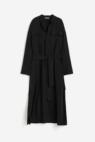 Платье H&M Modal-blend Utility, черный