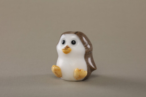 Сувенир "Пингвиненок" 8x7x8 см ангидрит