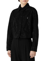 Куртка с отложным воротником Emporio Armani, цвет Black