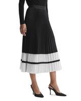 Плиссированная юбка-миди Marie REISS, цвет Black