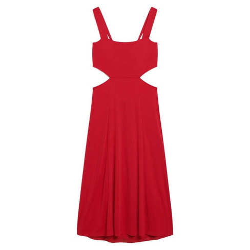 Платье Superdry Cutout Midi, красный