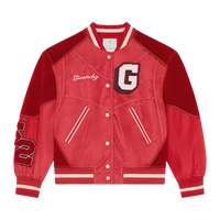 Куртка Givenchy Bi-Material Oversized Varsity 'Red Cherry', красный